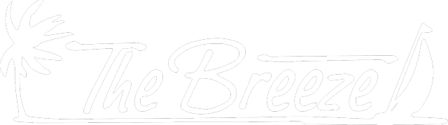 the breeze logo white transparent